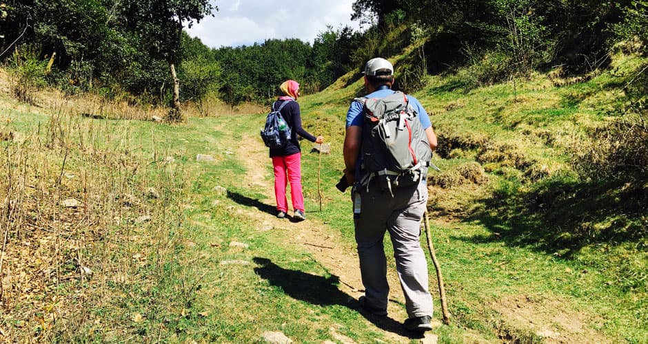 Hiking in Chandragiri